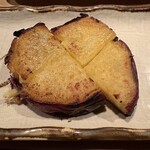 鳥よし - さつまいも　　デザート、バターの香りがほんのり漂って笑顔が出る旨さ