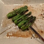 鳥よし - ししとう　　香ばしさと苦味がこれまた絶妙だね