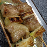 ハゲ天  - 豚肉のネギマ〜