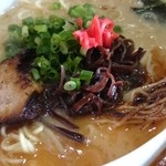 かみあり製麺 - 2014年7月　とりとんこつラーメン