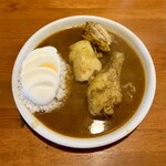 かるだもん - チキン (極小) ¥690- (税込)
ゆで玉子 ¥70- (税込)
じゃがいも ¥70- (税込)