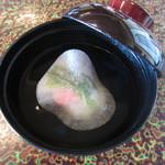 僧伽小野 一秀庵 - 碗物は「蟹真丈」です。