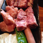 Gyuu tantei - ランチセットのお肉