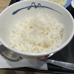 松屋 - (料理)ライス