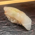 SUSHI TOKYO TEN、 - 真鯛の桜締め