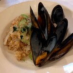 ベルギー食堂 どうくつ - ムール貝のリゾット