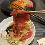 焼肉ホルモン 風土. - 黒毛和牛カルパッチョ