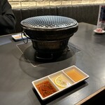 焼肉ホルモン 風土. - 七輪とタレ