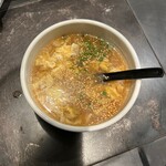 焼肉ホルモン 風土. - 究極の玉子スープ