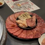 焼肉ホルモン 風土. - 黒毛和牛／特選コース（盛り合わせ）