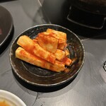 焼肉ホルモン 風土. - 「山芋キムチ」