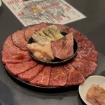 焼肉ホルモン 風土. - 黒毛和牛／特選コース（盛り合わせ）