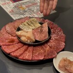 焼肉ホルモン 風土. - 黒毛和牛　特選コース／盛り合わせ