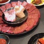 焼肉ホルモン 風土. - 黒毛和牛／特選コース（盛り合わせ）