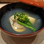 鮨 山浦 - 蛤吸い物