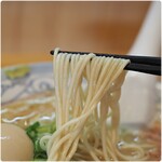 自家製麺 のぼる - ツルツルパッツンな麺