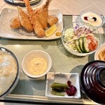 ゴールド佐野カントリークラブレストラン - ミックスフライ御膳 2,500円