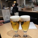 あわよくばあー - まずはビールで