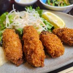 和彩旬彩うおまん 尼崎キューズモール店 - ぷりっぷりのカキフライ