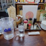 上海菜 - テーブルセットアップ状況