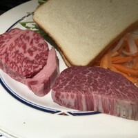 日本料理 「源氏」 - サーロインは近江牛、ヒレは鹿児島県産