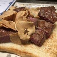 日本料理 「源氏」 - にんにくは青森のホワイトにんにく