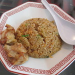 中華そば ふじい - 半チャーハン＋唐揚げ２個