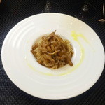 サンフォコン - スルメイカの冷製カッペリーニ1,000円