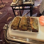 名古屋東急ホテル宴会場 - カレ・ダニョーのロティ。