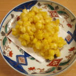 懐石 斉藤 - 玉蜀黍のかき揚げ