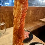 元氣七輪焼肉 牛繁 - ドラゴンデジカルビ②