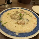 オイスターバルSteam - 牡蠣のチーズリゾット