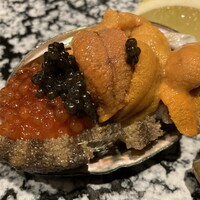 テッパン ル オムス - 鮑、雲丹、キャビア、イクラ