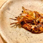 すしやのたい悟 - - サイマキエビ　西京焼き　「お任せの3品」