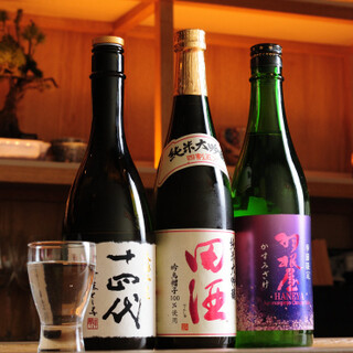 寿司に寄り添う一杯や希少な銘柄。酒ディプロマ厳選の日本酒