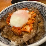 焼肉丼 みらく - カープ丼
