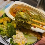 キッチン ブルー グローブ - 青じそパスタ、いただきます