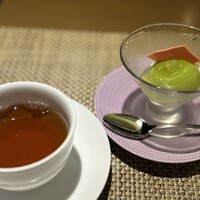 Lounge & Dining G - デザートは抹茶のムースみたいなの