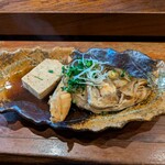 古酒蔵 山桜 - 本日のあら煮付け(かんぱち) 1700円　(2024.12)