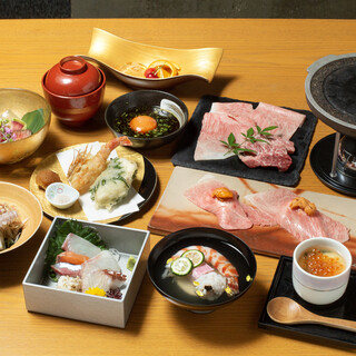 初めてのお客様や大切な日にはコース料理をで旬の味わいを