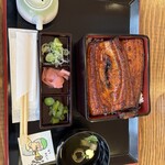 鰻の成瀬 - 上うな重 松 ごはん大盛