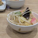 リンガーハット - 取り皿にいただきました