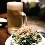 ヒロキ - 広島ネギポン酢とビール