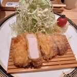 とんかつ ばんぶー - ロースカツ定食2,000円