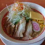 幸楽苑 - 塩バターコーン+ネギ