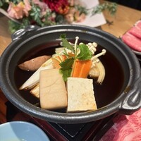 すき焼き 牛しゃぶ 松重 - 