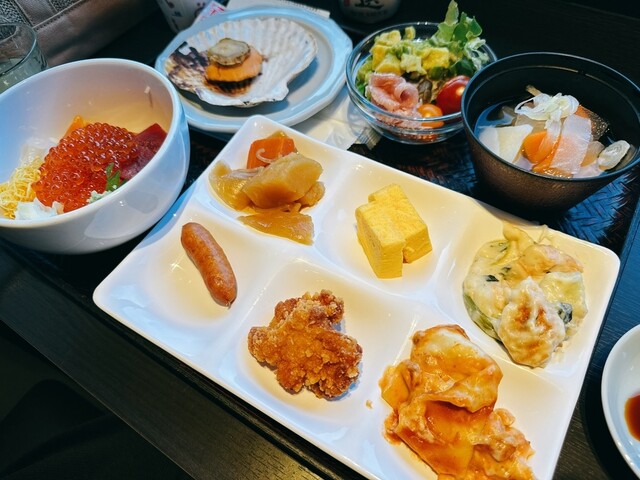 朝食会場