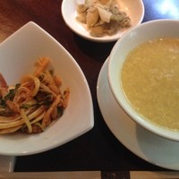 中国料理 四川 - ランチセット　前菜・スープ