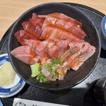 鮪と米 - 上空からパチリ。