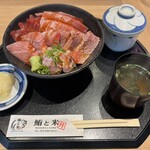 鮪と米 - 本鮪 極（大盛） 3,100円